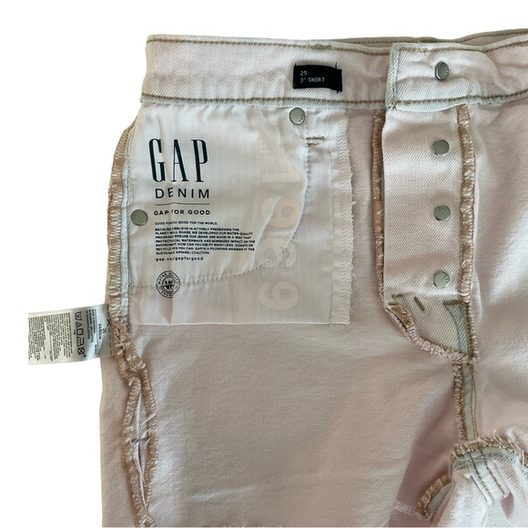 GAP DENIM 3” Shorts Spring Pink - Picture 6 of 11